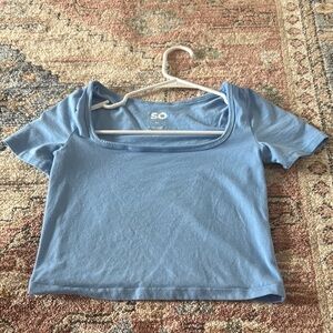 SO Women's Blue Crop Top